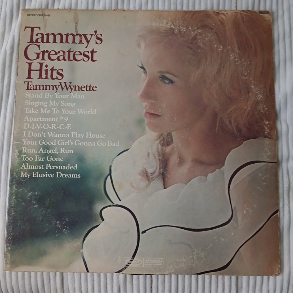 Tammy's Greatest Hits LP Epic